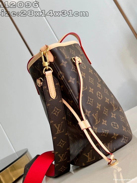 FS CHEAP Neverfull Louis Out Bandoulière MM-31*28*14cm Vuitton Inside 0720